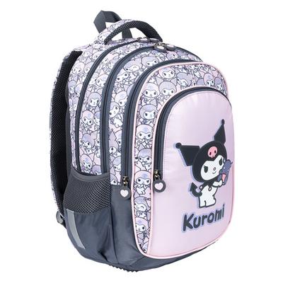 4-compartment Backpack BPL58 Kuromi Pink
