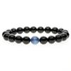 Black Tourmaline Kyanite Amulet Power Stone Bracelet [COAI]