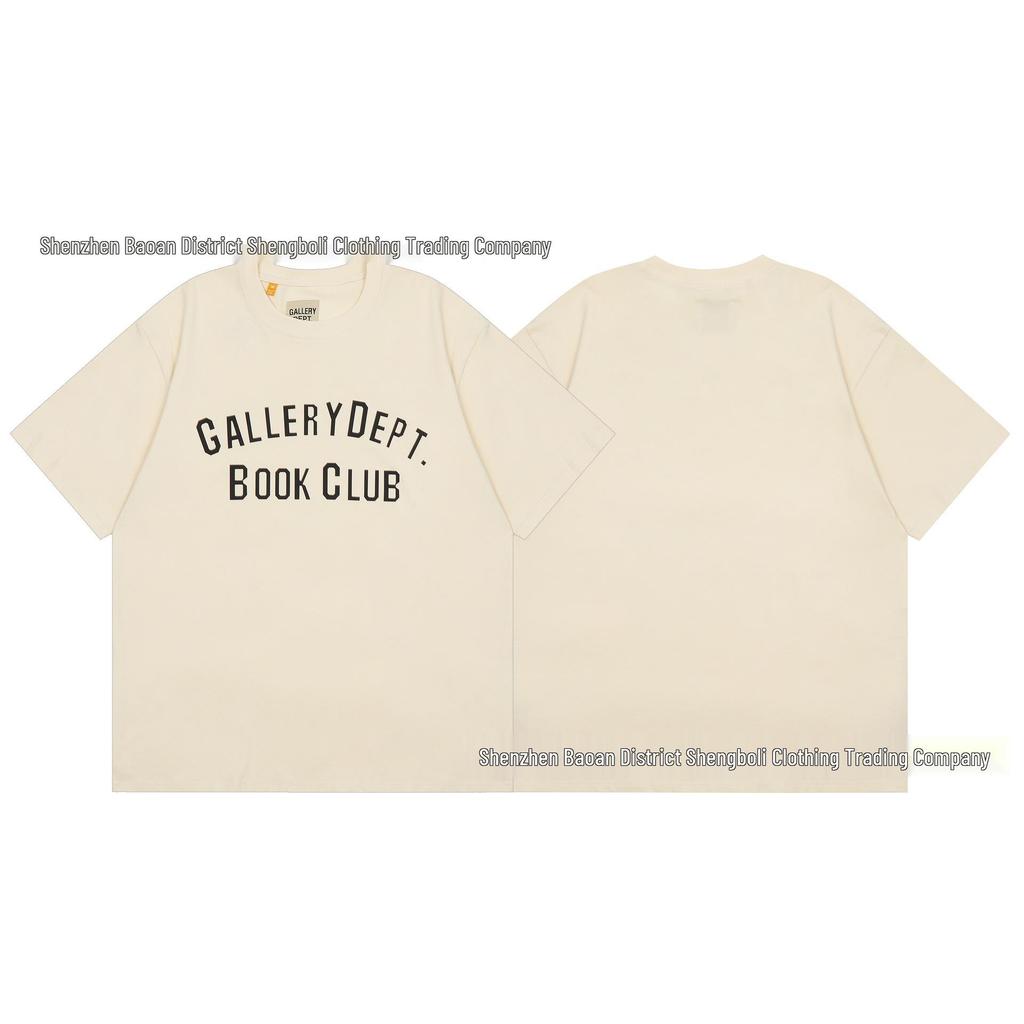 Unisex retro tričko s krátkym rukávom s potlačou D od GALL