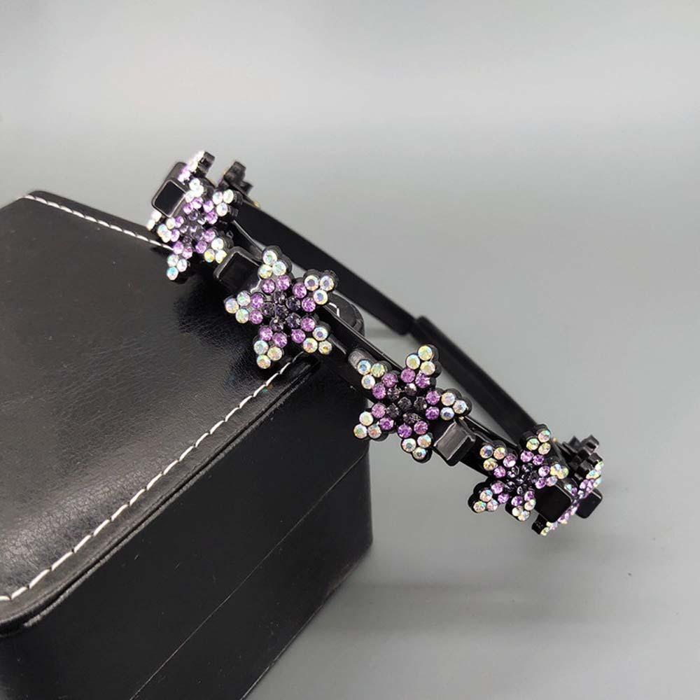 Sweet Women Pearl Hair Hoop Snowflake Star Hairband Fashion Hair Bands with Clips  Daily