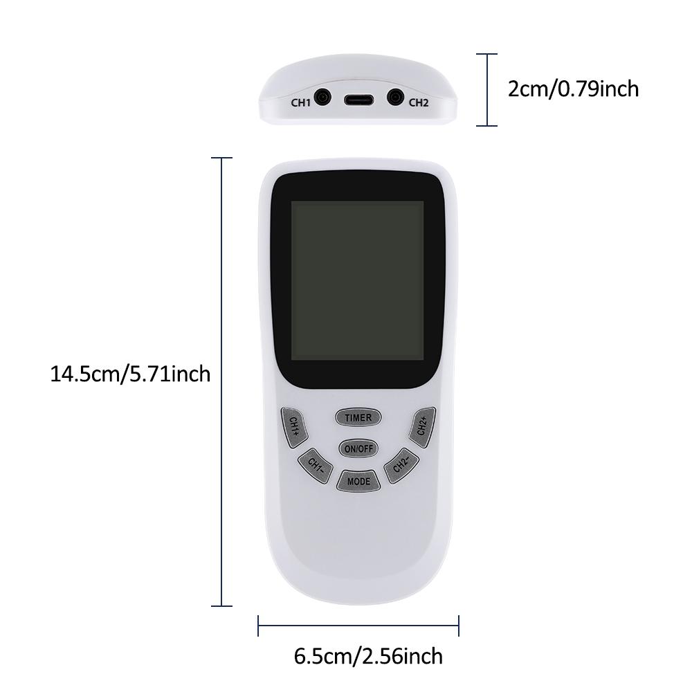 36 Modes Physiotherapy Tens Electric Muscle Stimulator EMS Acupuncture Full Body Massage Digital Therapy Slimming Machine