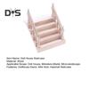 Doll House Staircase Mini Wooden Furniture Handrail Staircase 1:12 Scale Miniature Stairs for Doll House DIY Micro-landscape Accessories