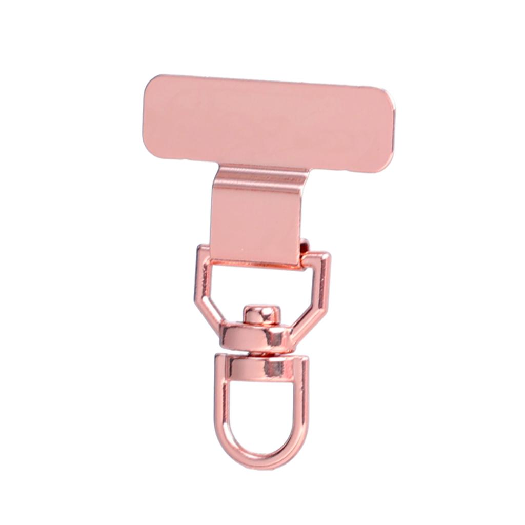 1-4pcs 360° New Stainless Steel Tab Phone Tether Portable Connecting Hanging Piece Lanyard Mobile Phone Case Clip Back Gaskets