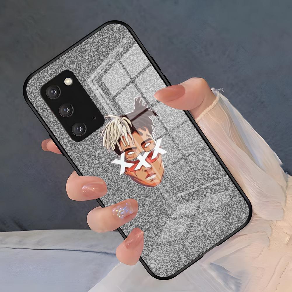 Rapper XXXTENTACION Phone Case For Samsung A25 A13 A33 5G A54 A36 A35 A56 A52 A14 Shockproof Glass Cover