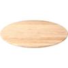 Continenta Plateau Tournant En Bois dHévéa, Plateau, Planche De Rotation, Tournant, Plateau À Fromage, Dimensions : Ø 40 X 3,5 Cm