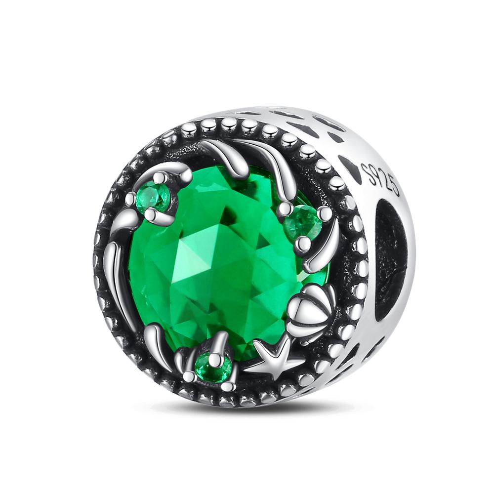 925 Silver Ocean Turtle Crab Mermaid Charms Beads Fit Original Bracelets S925 DIY Jewelry Gift Accessory