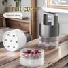 Detachable Press Cherry Pitter: Seven-Hole, Easy-Clean Large Fruit Tool.