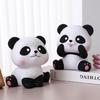 Convenient Coin Collector Animal Shaped Money Saving Jar Panda Piggy Banks Decor