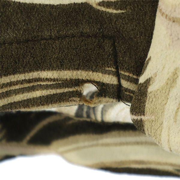 JAPANESE CLASSIC SCRIPT Overall Handle Short Sleeve Aloha Shirt M Men's Used