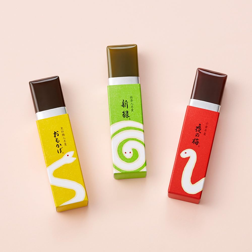 Toraya Zodiac Package Small Yokan 18 Pieces Wrapping and Carrying Bag [For Gifts] (with Included)