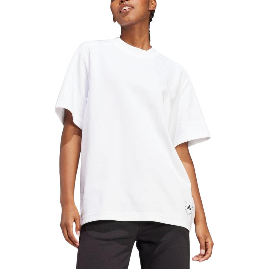 Adidas Logo Printed Crewneck T-Shirt IB6855