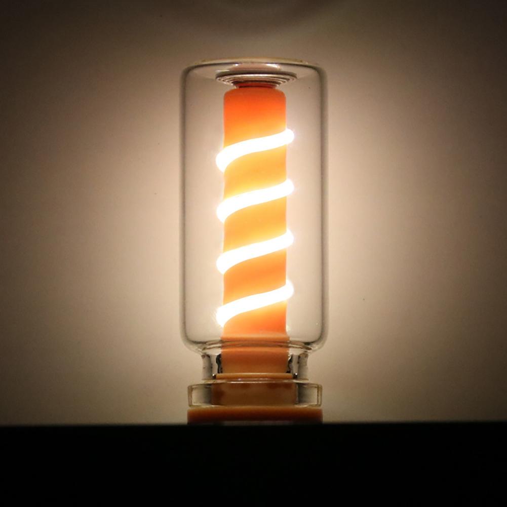 Controle de toque USB Carro LED Luz Atmosfera Lâmpada Lâmpada Incandescente LED Filamento Quarto Decoração Noturna