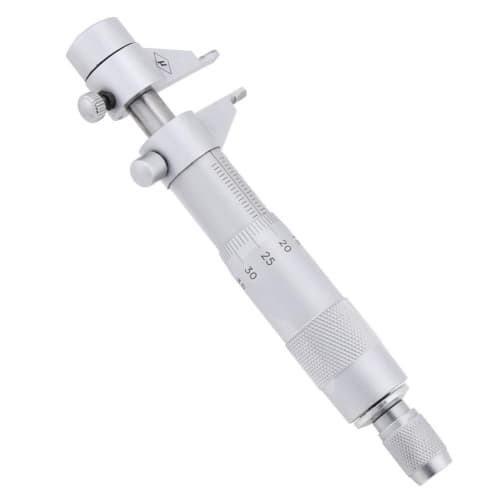 Pomya Internal Diameter Micrometer, Internal Diameter Measuring Instrument, 5-30mm Range, 0.01mm Accuracy, Stainless Steel