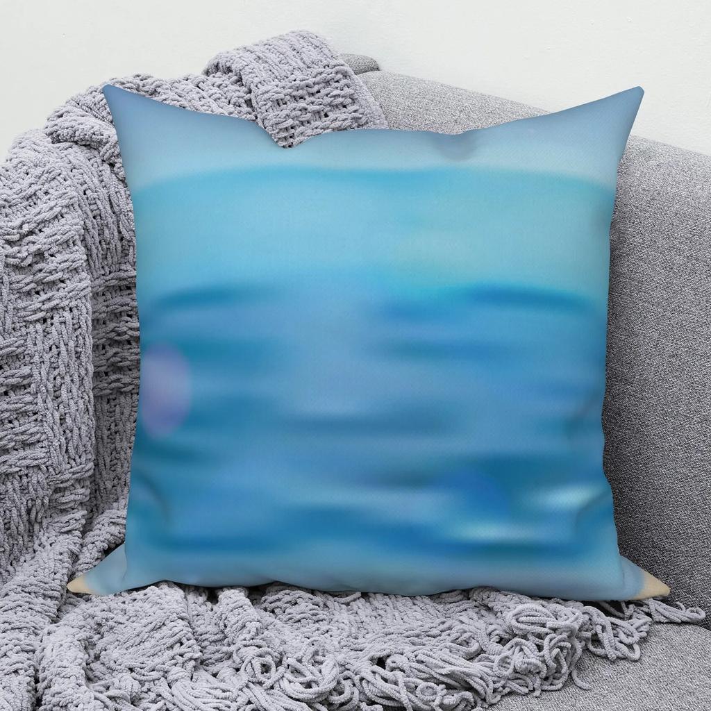 Modern Sofa Square Pillowcase Home Decor Hawaiian Scenery Throw   Cushion Cover