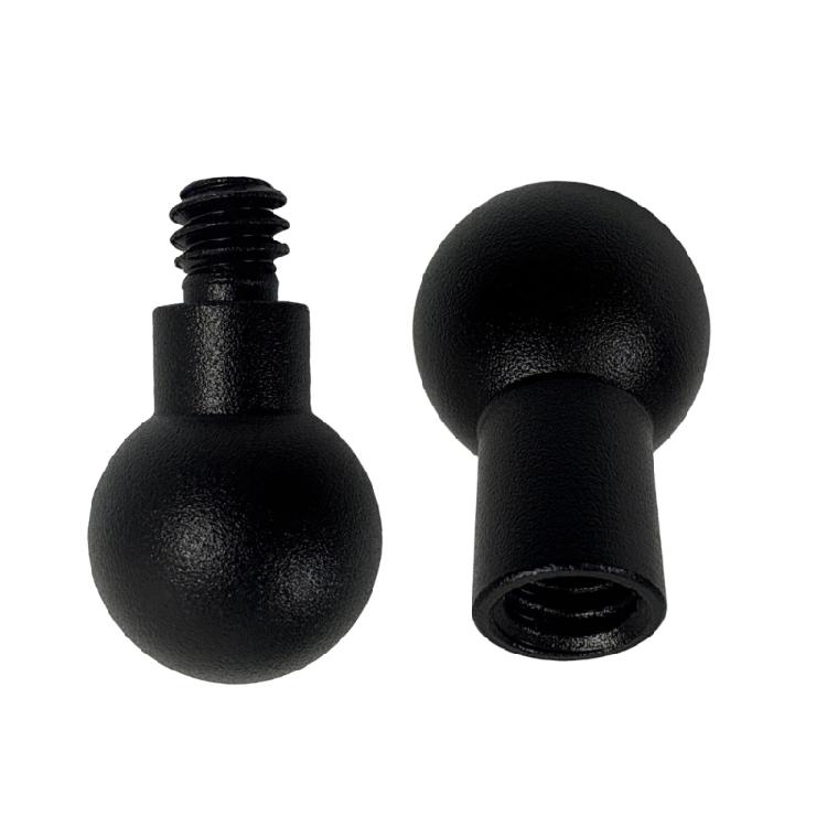 Aluminum Mounting Coupler Set for Ball Head Photography Hardware, Outdoor Camera Setups, Tripods, and Desktop Stands