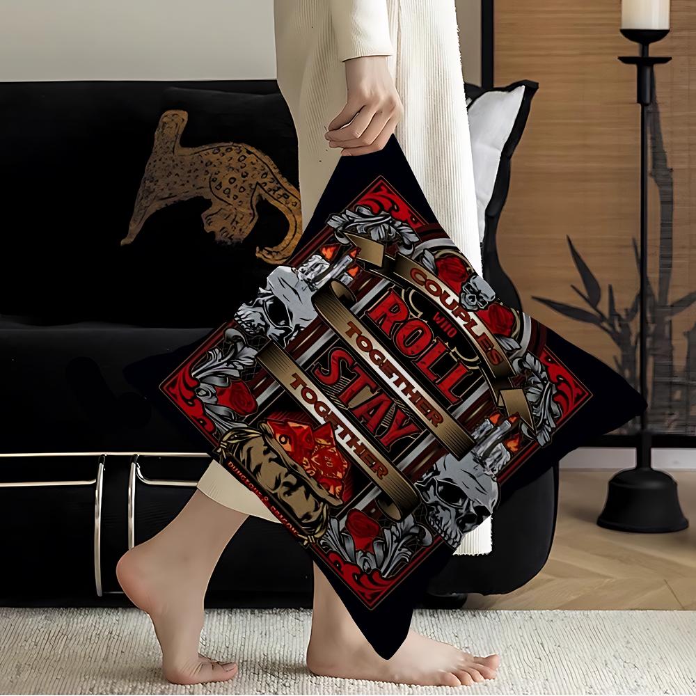 Game D-Dungeons And D-Dragons Cushion Cover Inches Farmhouse Decor Home Throw Pillow Covers For Couch Decorations
