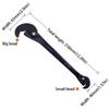 Industrial Grade Multifunctional Tool Continuous Teeth Basin Wrench Adjustable Wrench  Repair