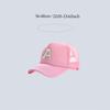 1Pc Unisex Personalized A-Z Letter Mesh Adjustable Baseball Cap, Sun Hat, Dad Hat, Suitable For Daily Wear