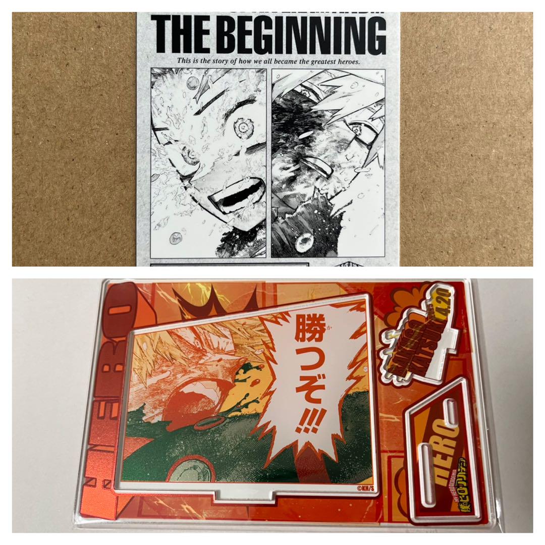 

[Б/У] Моя геройская академия Выставка оригинального искусства Наклейка Бакуго Кацуки Знаменитая сцена Диорама Фигурка