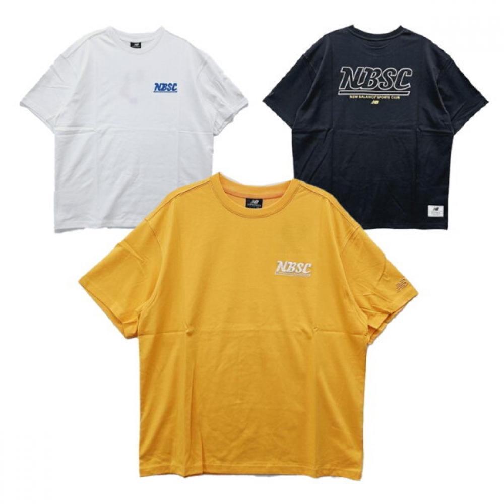 

New Balance ShorT Sleeve Semi OverfiT Nbsc LeTTering T shirT Nbnee22543 (10)White/100(L)