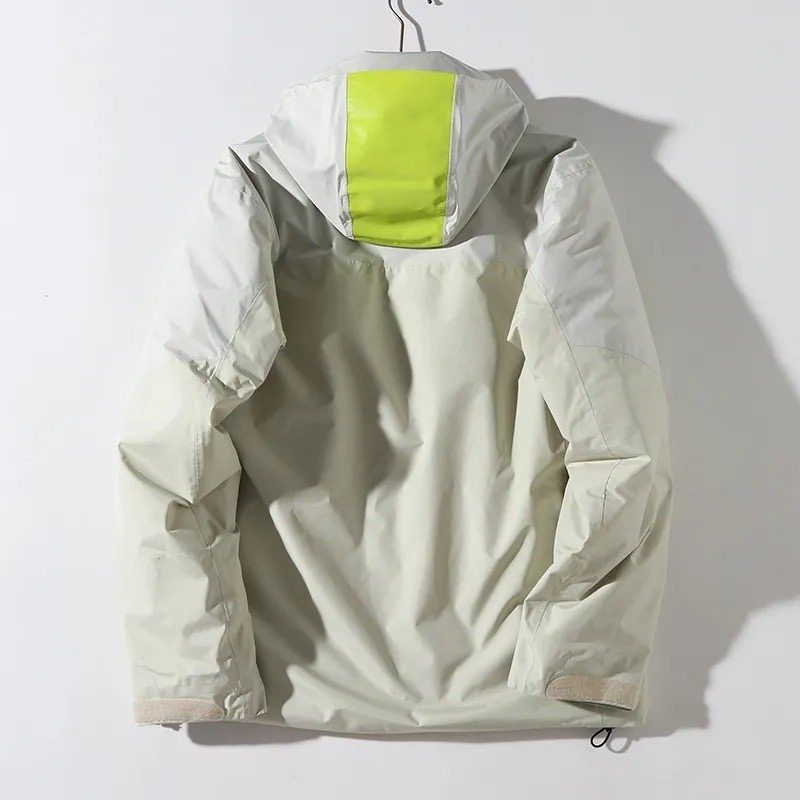 Trade Outdoor Jackets for Men and Women, Couple Style, Autumn and Winter Mountain Series, Windproof, Waterproof, Hooded, Thickened, Warm Cotton Coat