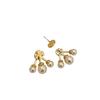 High-End Letter Stud Earrings Light Luxury Fashion Trend Temperament Tb Stud Earrings Personalized Versatile Earrings