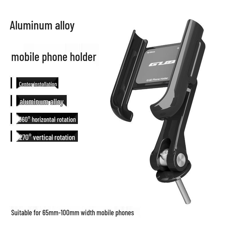 GUB G-92 Aluminum Alloy Phone Holder for Mountain/Road Bike Handlebars