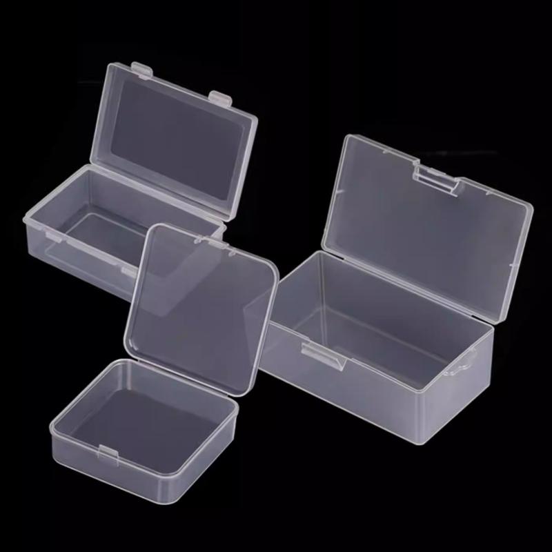 Screw Small Tool Accessories Packaging Box Reusable Home Sundry Items Storage Casket Transparent PP Plastic Packaging Boxes