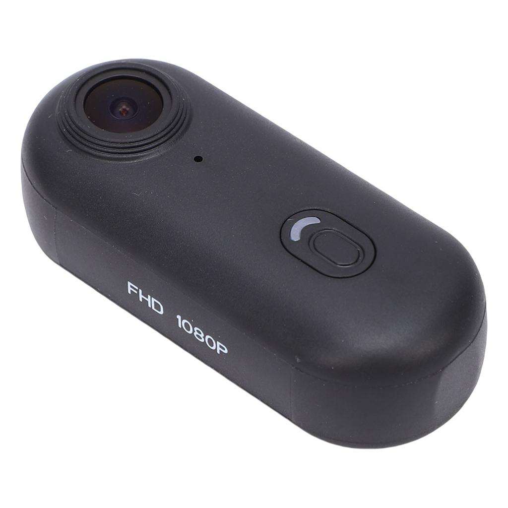 Action Camera with Magnetic Lanyard Spring Clamp Easy Mounting 4K Photos 1080p Video Portable Vlog POV Recording for Cycling Motorcycle