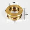 Pneumatic Plumbing Brass Pipe Fitting Male/Female Thread 1/2 BSP Tee Type Copper Fittings Water Oil Gas Adapter