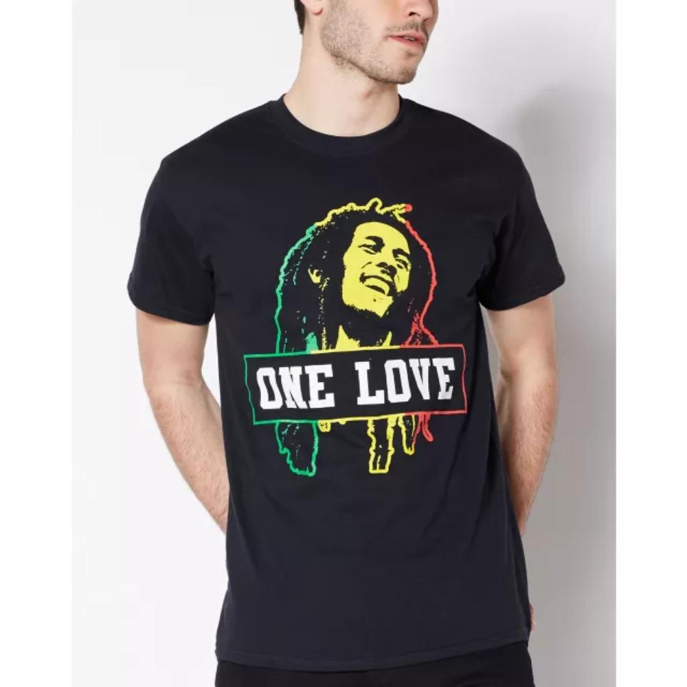 2025 Módní Pánské Tričko Ležérní Nové Rasta One Love Bob Marley Nadměrné Velké Velikosti Tričko Grafické Oblečení Streetwear Unseix Top