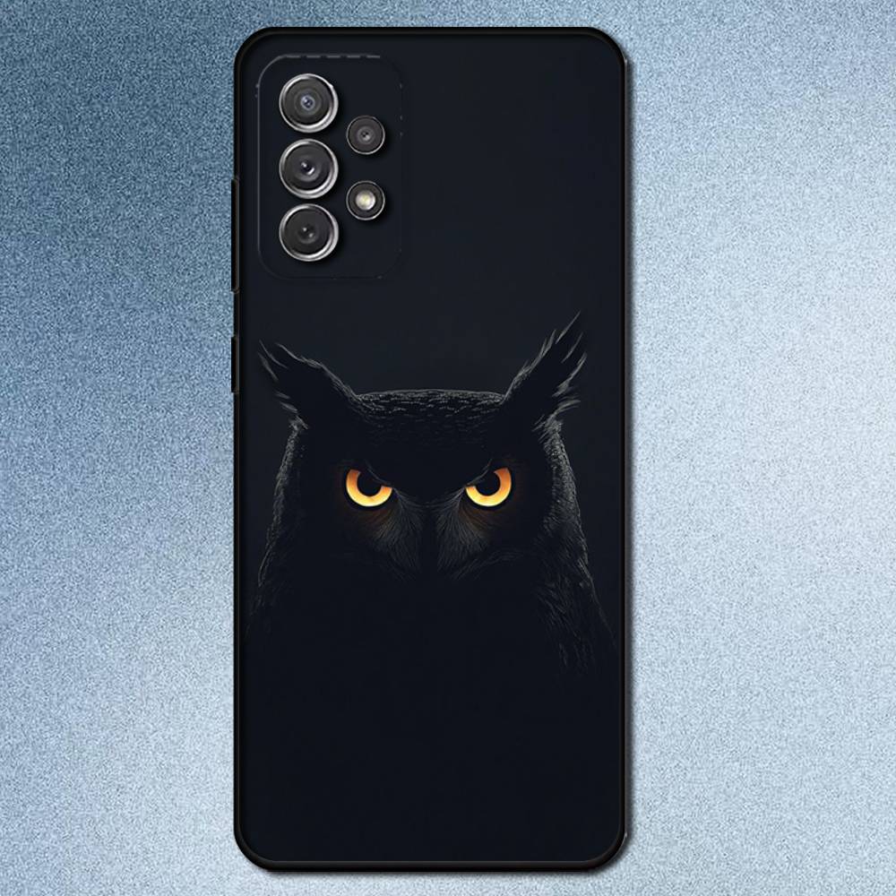 Drake O-OvO OWL Phone Case For Samsung S25,S24,S21,S22,S23,S30,Ultra,S20,Plus,Fe,Lite,Note,10,9,5G Black Cover
