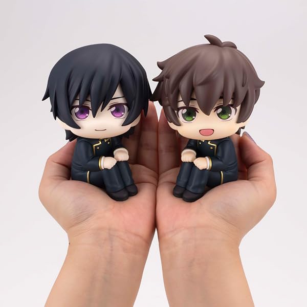 MegaHouse Look Up Code Lelouch of the Rebellion Lelouch Lamperouge 110mm PVC Resin Painted Movable Figure Geass Approx.