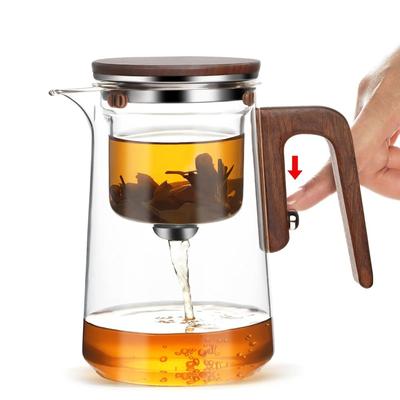Czajnik Enchanti, Magiczny Czarodziejski Czarowany Szklany Czajnik z Sitkiem - 520ML / 720ML
