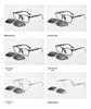 2025 Magnetic Clip-on Unisex Trendy Anti-UV Sunglasses for Driving & Outdoor