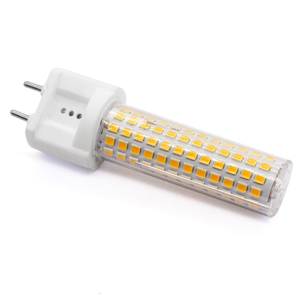 15W LED G12 Corn Light with Cover, 100-277V, Replaces 150W Metal Halide Lamp