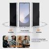 Ultra Thin Clear Magnetic Case for Samsung Galaxy Z Fold 7 with Anti-Privacy Tempered Glass Screen Protector