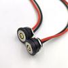 1 Piece Male/Female Connector Magnetic Data Cable 10A High Current Magnetic Charging Cable Single Core Contact Pogopin Connector