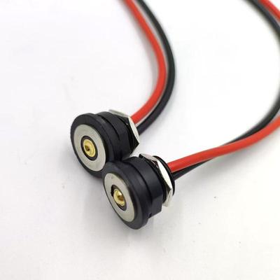 1 Stück magnetisches Datenkabel mit Stecker/Buchse, 10 A Hochstrom-Ladekabel, einadriger Pogopin-Stecker