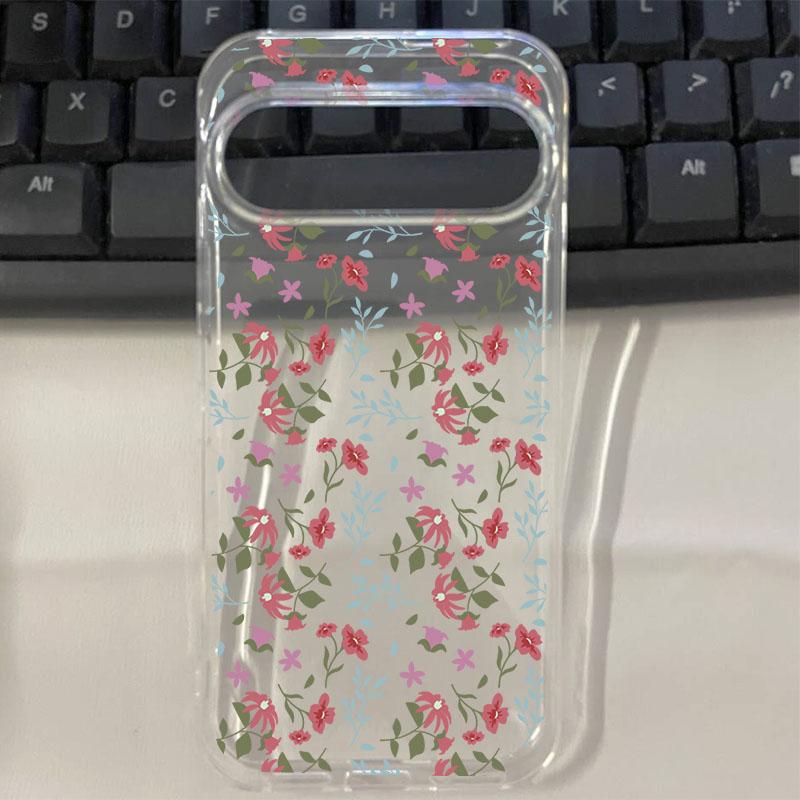 Oil Painting Daisy Flower Silicone Soft Phone Case for Google Pixel 10 9 Pro XL 8 7 6 Pro 9a 8a 7a Clear Ultra-thin Back Cover