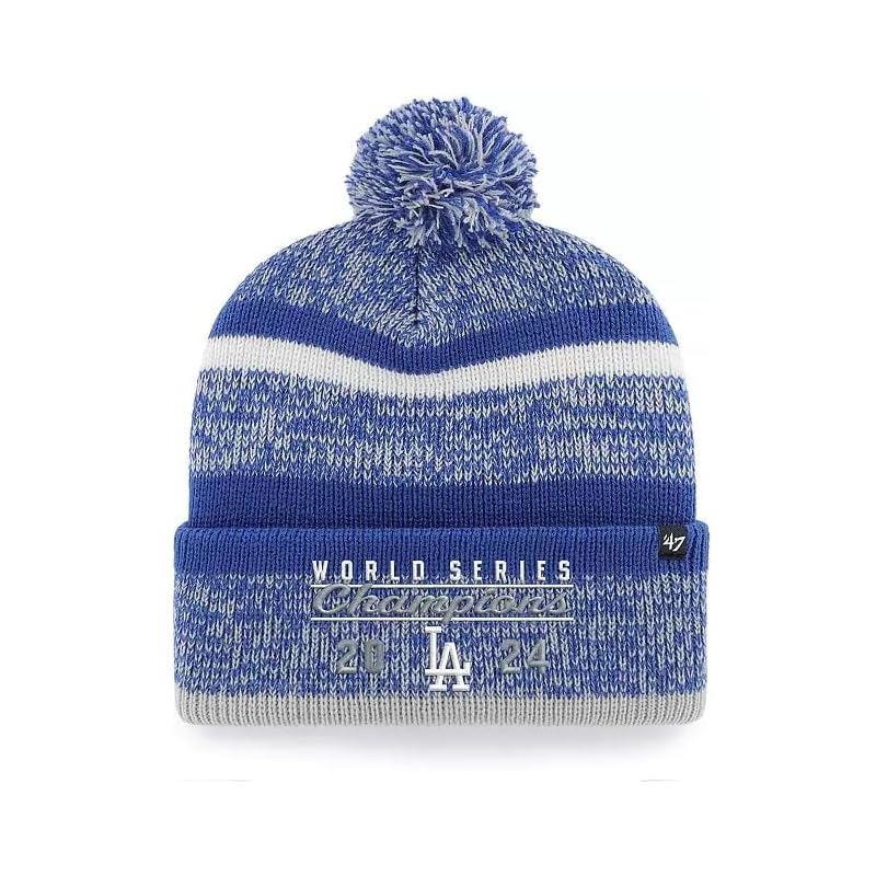 

Los Angeles Dodgers 2024 World Champion Commemorative Knit Cap, blue