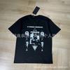ERD 26FW Vintage Long Sleeve Tee Mens Oversized Cotton Graphic T-Shirt Streetwear Loose Fit