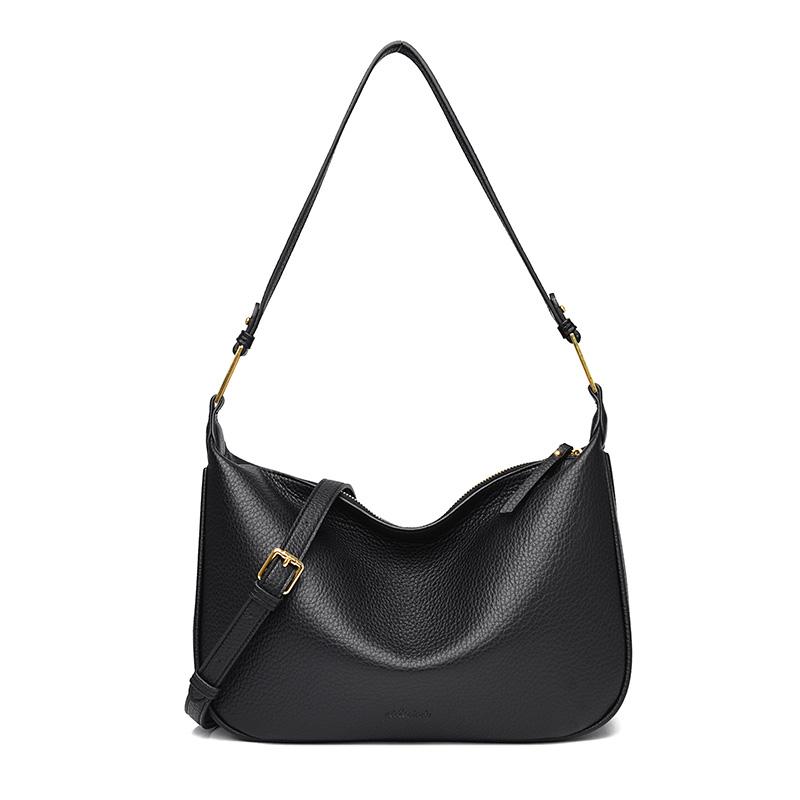 2023 New Fashionable Message Daily Casual Tote Women Geniune Leather Shoulder Bags Soft Surface Handags High Capacity Shopping