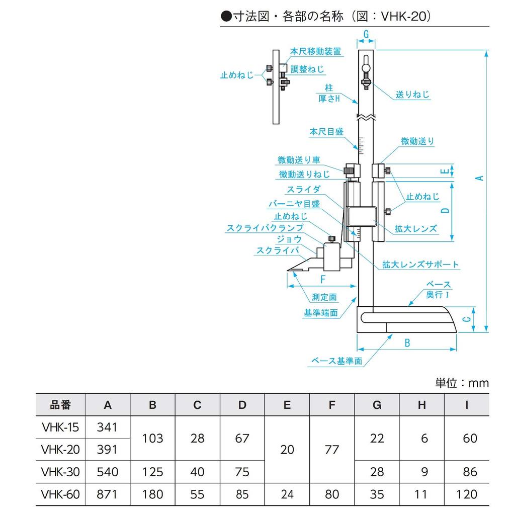Niigata Seiki SK Height Gauge 300mm VHK-30