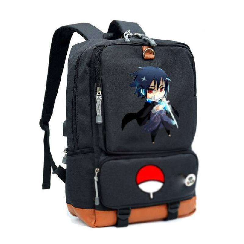 Sac à dos surdimensionné Naruto grande capacité pour le voyage et l'école