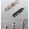 Portable Mini Emergency Keychain Light Aluminum Alloy LED Light Flashlight EDC Tool Outdoor Survival