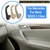 Car Inner Handle Interior Door Panel Pull Trim Cover Gray Beige Black left Right For Mercedes Benz C Class W203