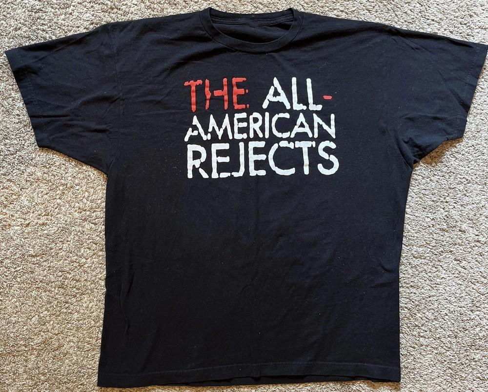 The All-American Rejects Tour Twoside Reprint Shirt gift For fan Unisex T-Shirt XL