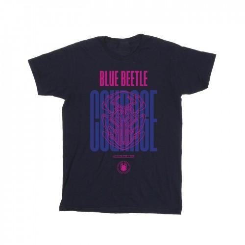 Blue Beetle Mens Courage Cotton T-Shirt
