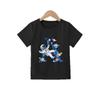 Children's T-shirt with Astronaut Print, Casual Crew Neck